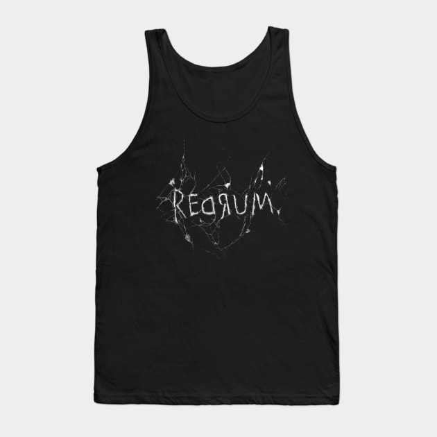 Redrum (dark) Tank Top by One Stop Pop Shop